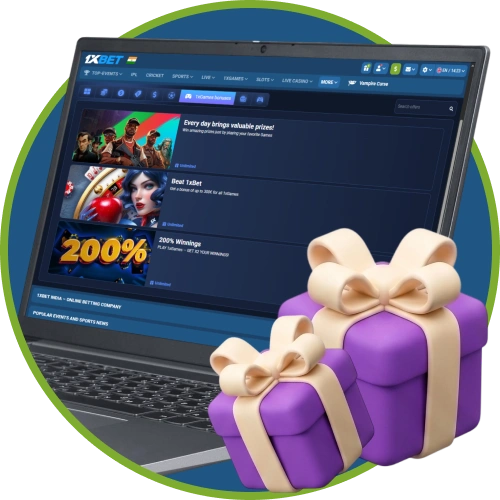 Use the generous contribution of 1xBet games to clear your bonuses faster.