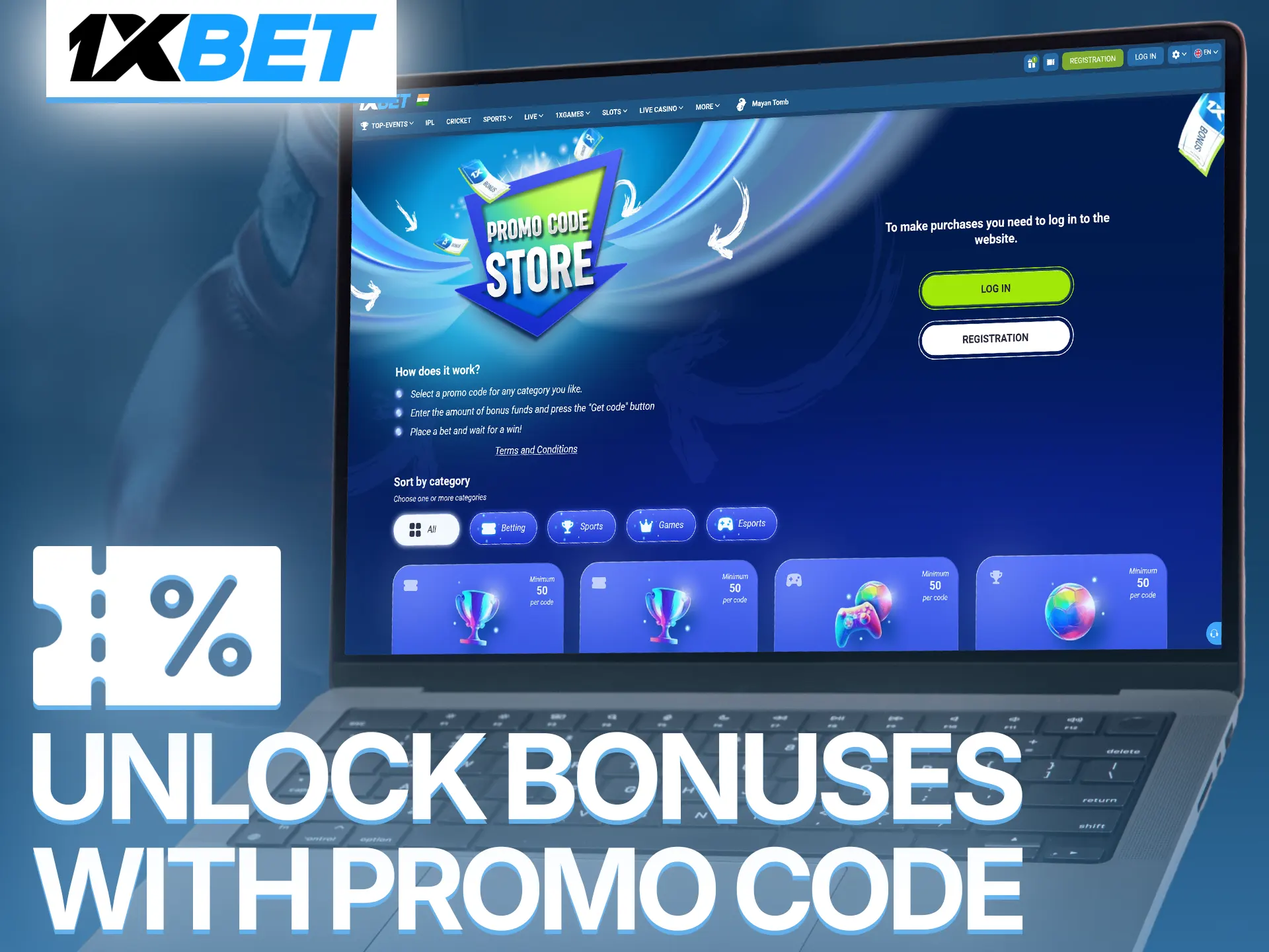 Activate a unique 1xBet promo code to unlock special boxing betting rewards.