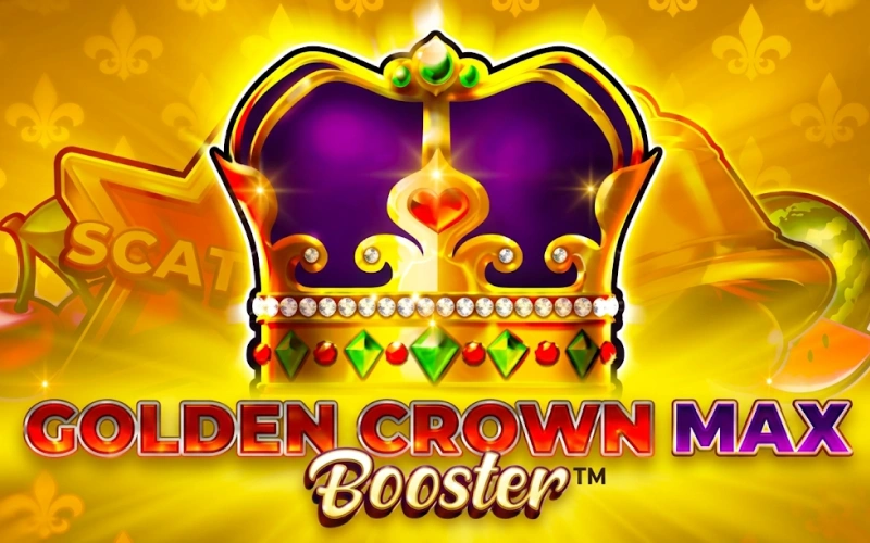 Try Golden Crown Max Booster slot on 1xBet and chase jackpots.