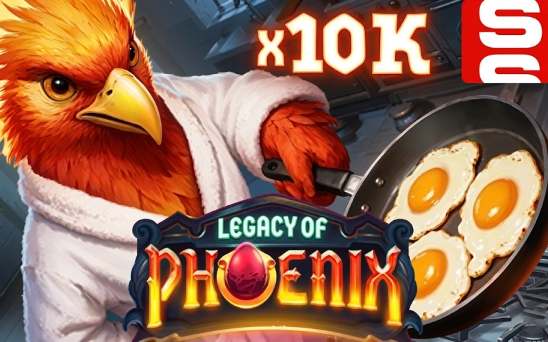 Play Legacy of Phoenix slot on 1xBet and enjoy immersive casino action.
