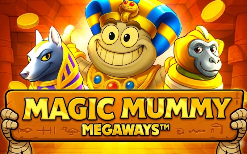 Hit the lucky combinations in Magic Mummy Megaways at 1xBet.