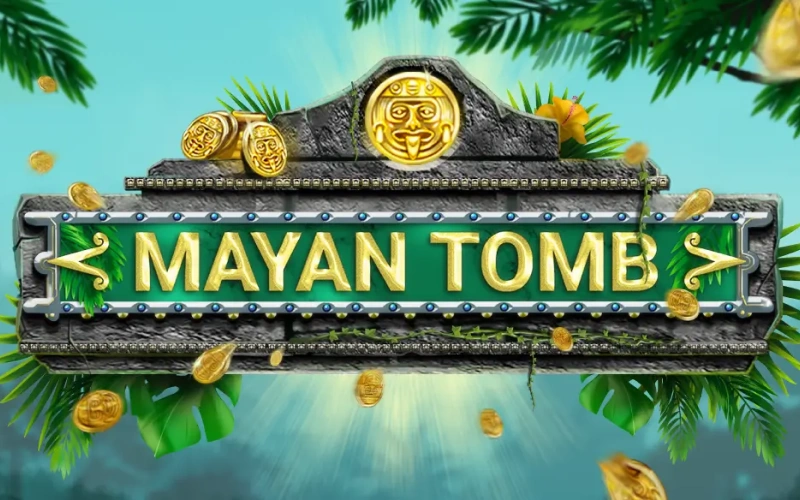 Raid the ancient temple in Mayan Tomb at 1xBet and find hidden gold.