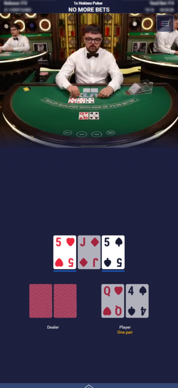 Make your strategic bets and start winning real money playing 1xBet Poker.