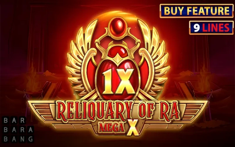 Try Reliquary of Ra MegaX slot on 1xBet and discover ancient riches.