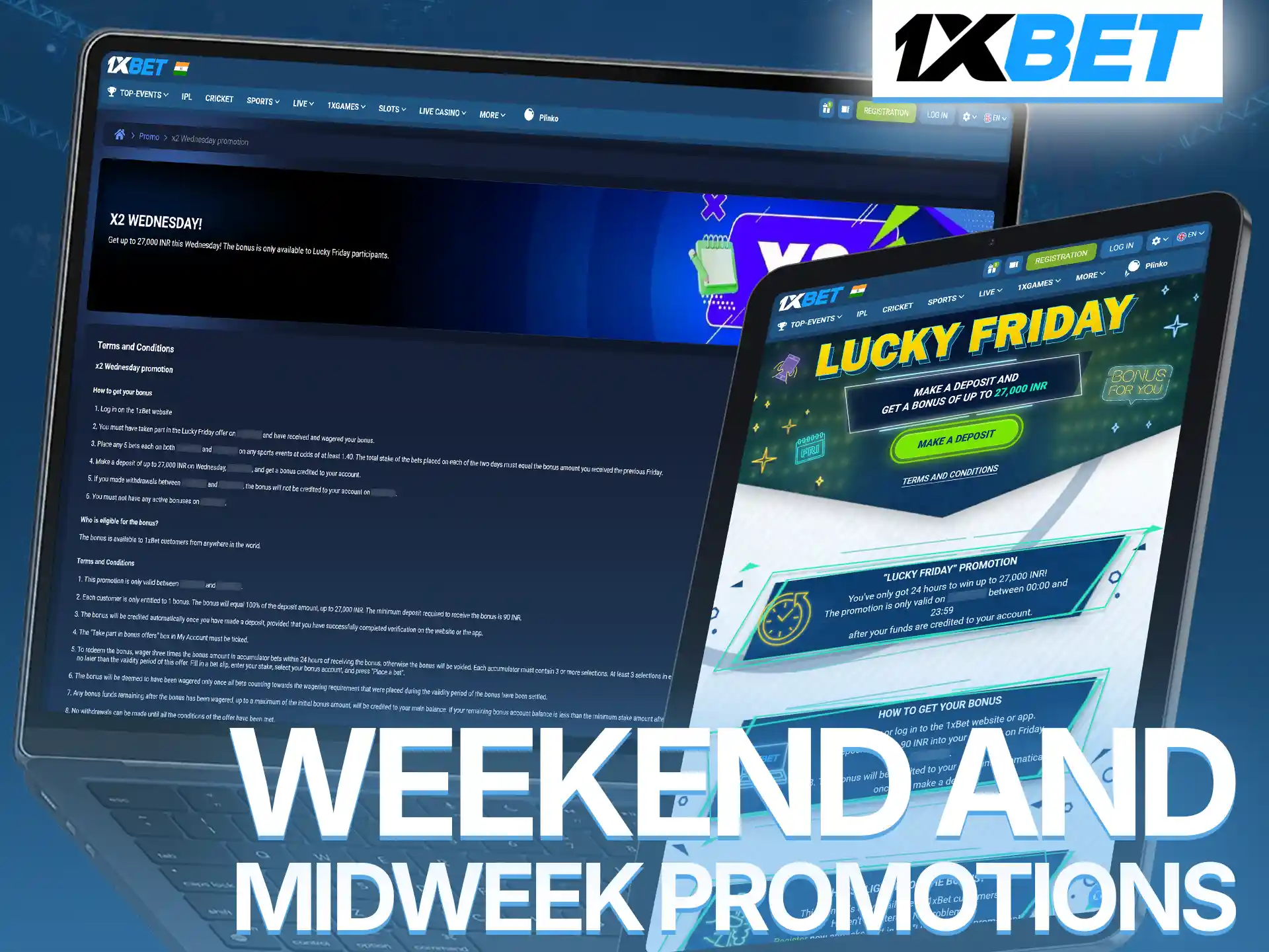 Take part in weekly 1xBet events to enhance your UFC betting experience.