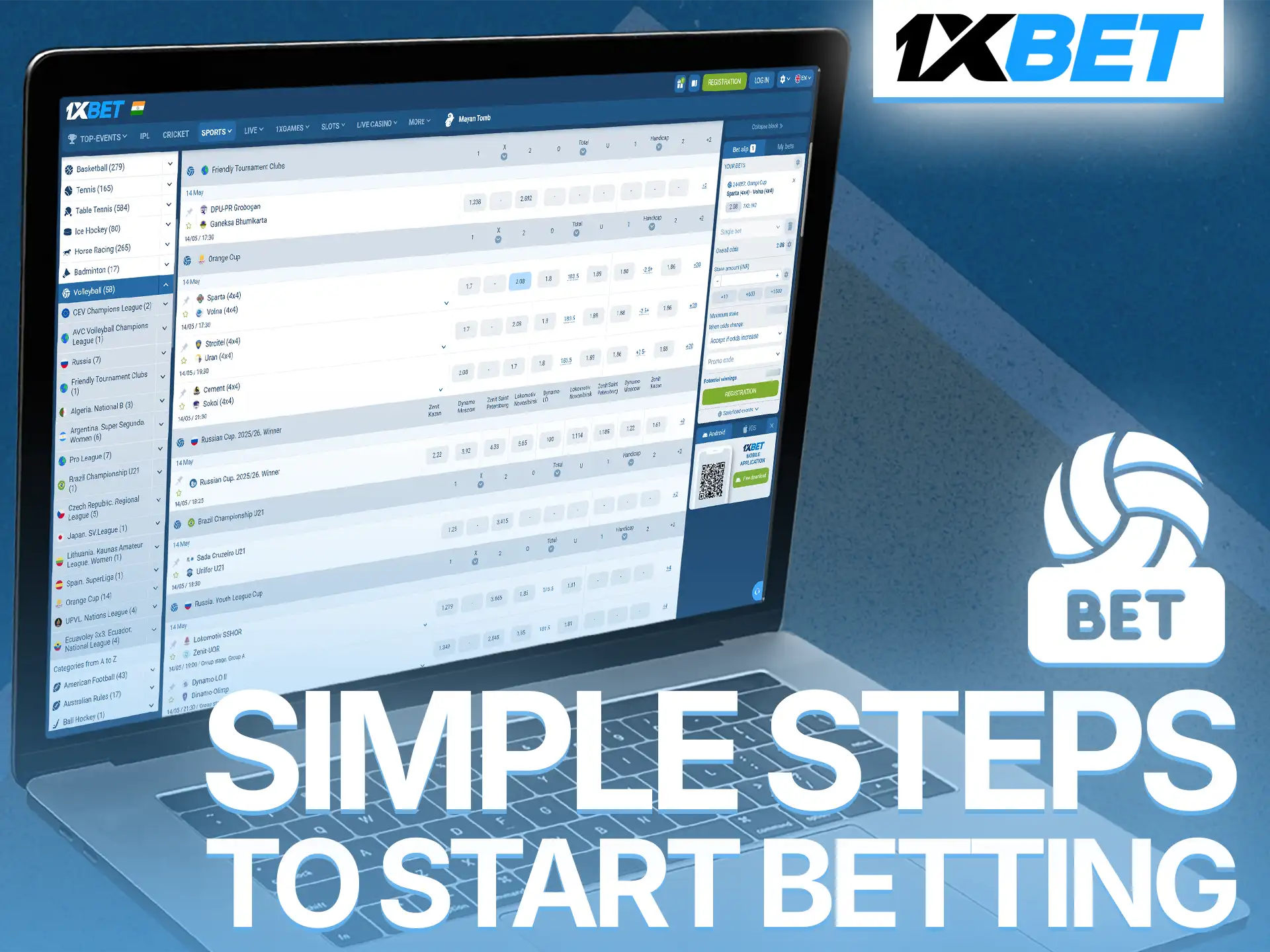 Follow our simple guide to start your volleyball betting journey today.